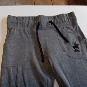 Large grey Beverly hills polo club sweat pants
